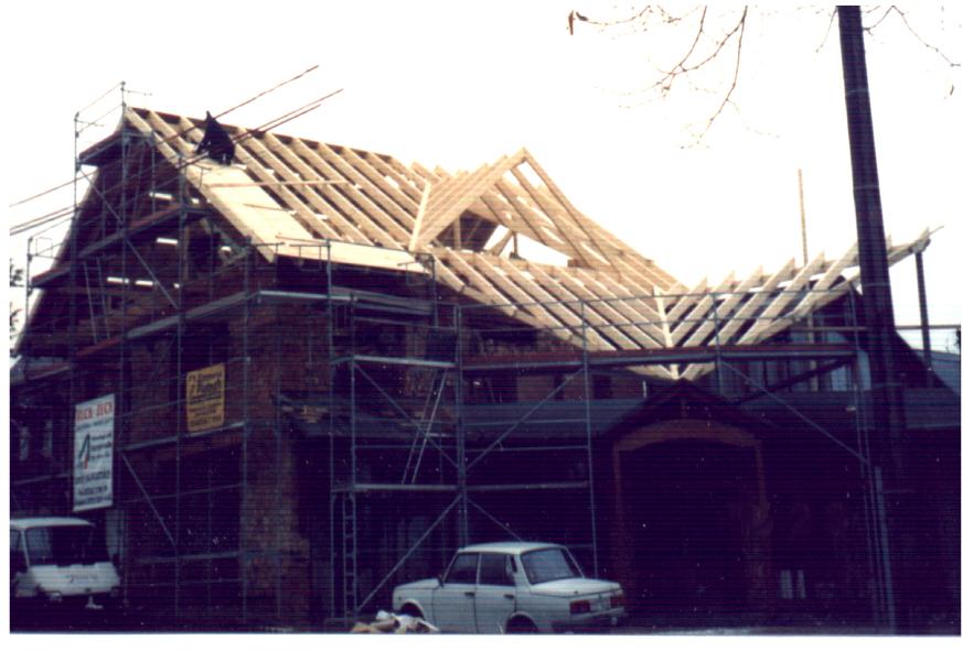 Dachstuhl in Burgst�dt