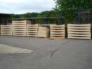 Schalungssegmente f�r den Windkraftanlagenbau